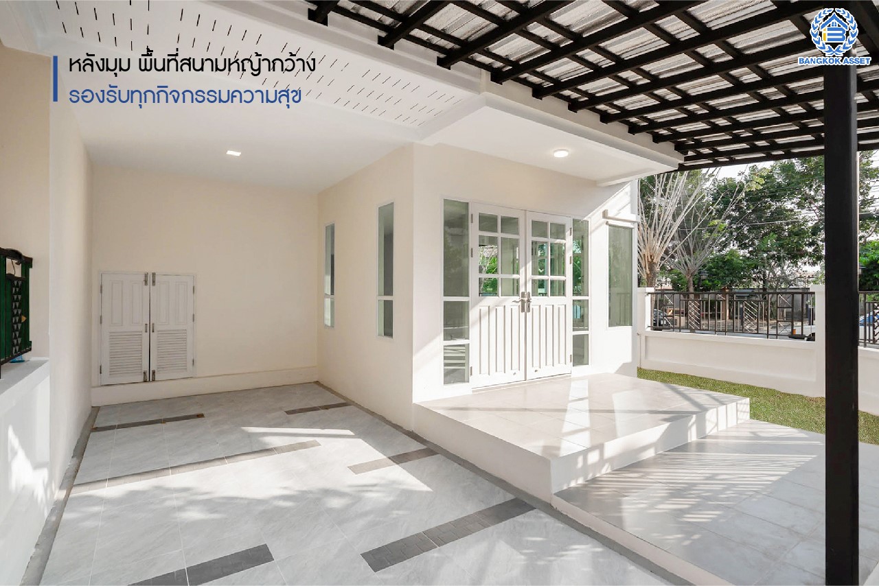 บ้านมือสองตกแต่งใหม่ ทาวน์เฮ้าส์หลังใหญ่ระดับบ้านแฝด! ม.ดรีมเพลส กาญจนาฯ-ราชพฤกษ์ เนื้อที่ 31 ตร.ว. ฟังก์ชัน 3 ห้องนอน 2 ห้องน้ำ Facilities ครบครัน พร้อมตอบโจทย์ทุกการเข้าอยู่ บนทำเลที่เชื่อมต่อหลายเส้นทาง ถนนราชพฤกษ์ ,พระราม5 และบรมราชชนนี ใกล้ทางด่วน "ศรีรัช"